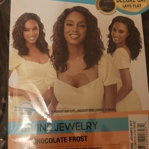 Work or Everyday Chocolate Color Convertible Wig